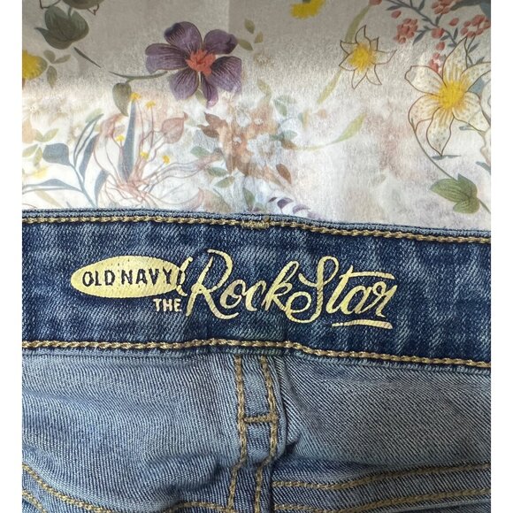 Old Navy Rockstar Womens Bootcut Denim Jeans Size 6 - Picture 3 of 4